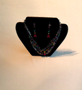 Multicolor Statement Necklace Set