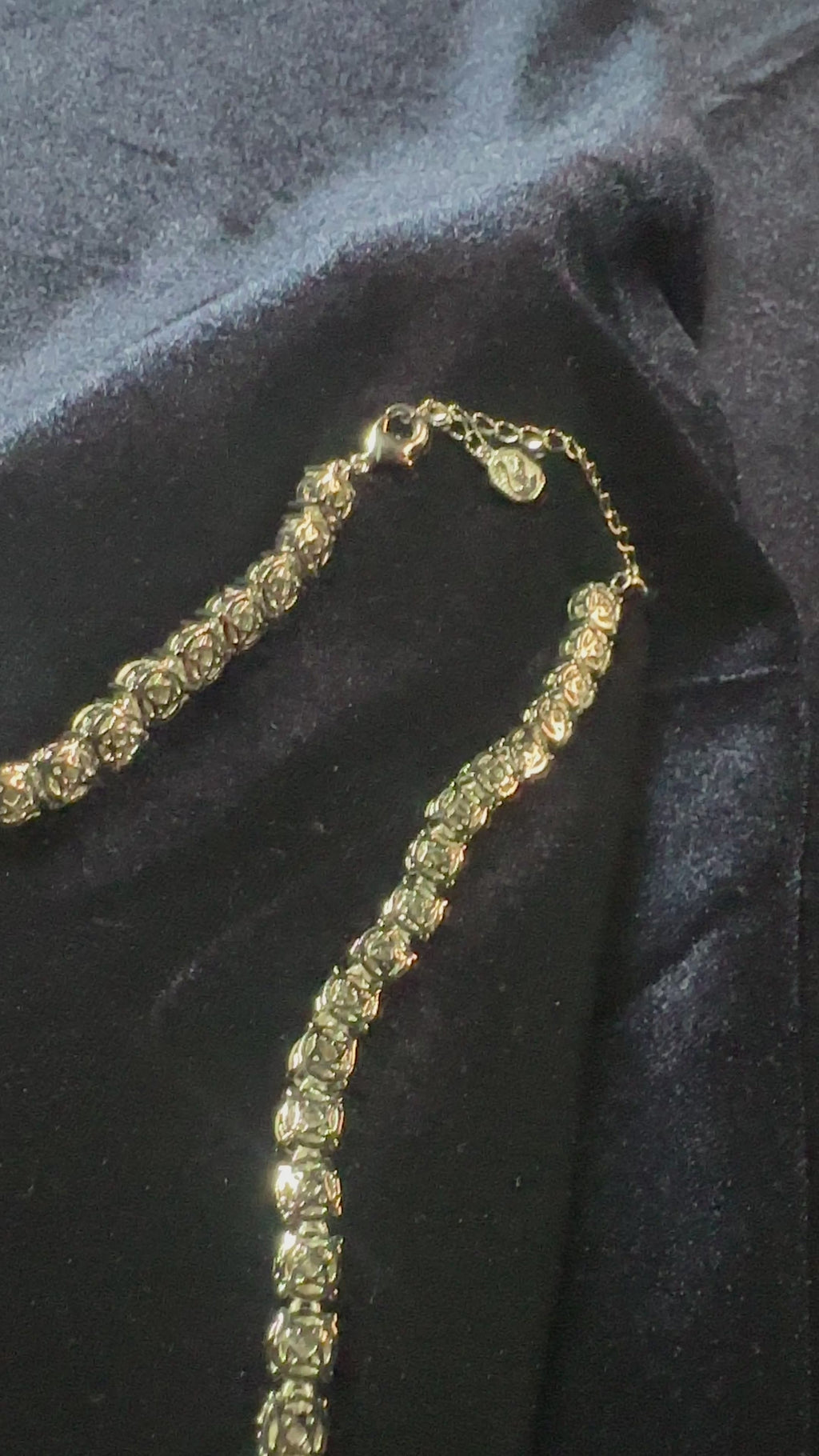 Silver-Plated Apple Green Crystal Tennis Necklace & Drop Earrings Set